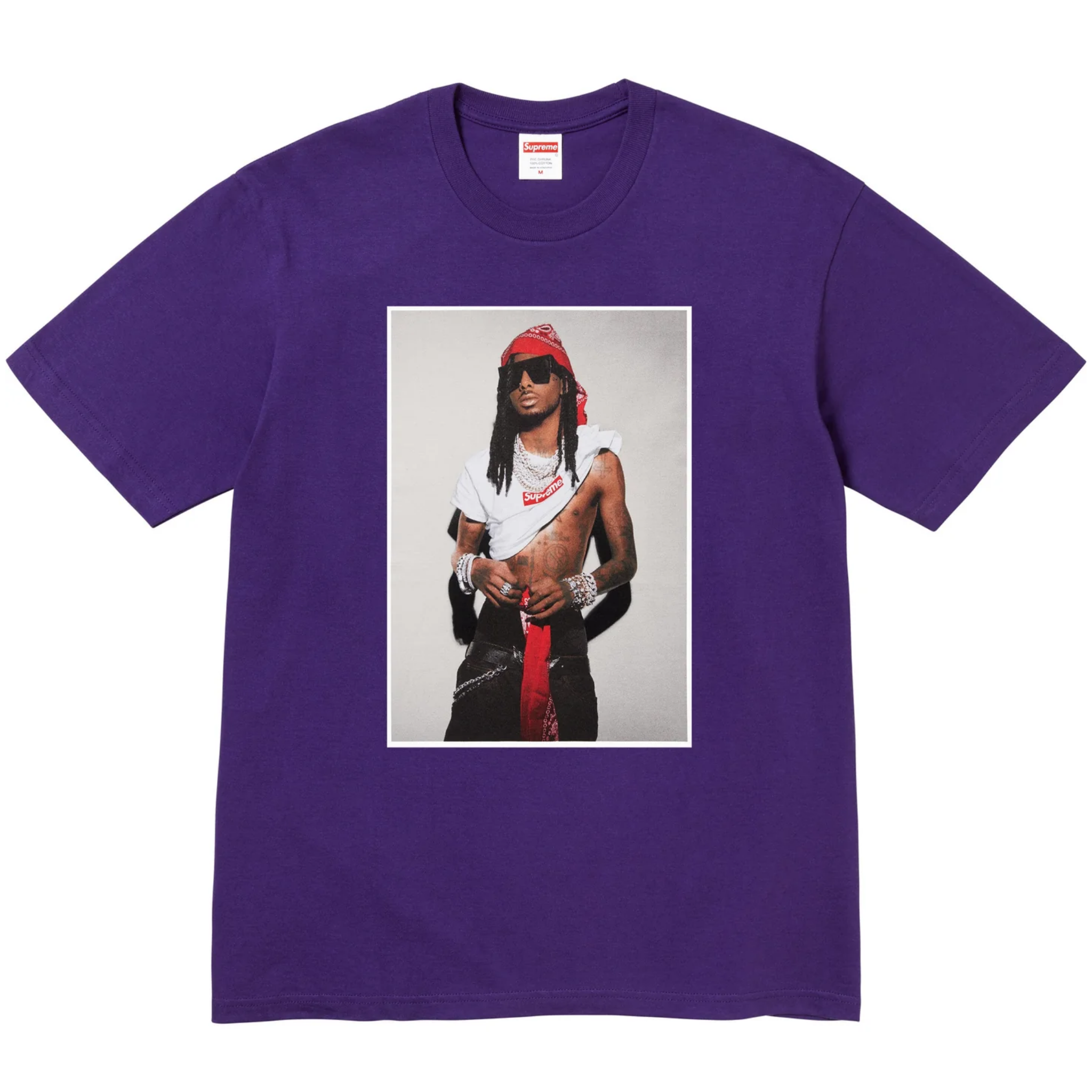 トップス Supreme Playboi Carti Tee L Supreme Supreme Playboi Carti Tee White (SUPR-SUPCTW-WHITE