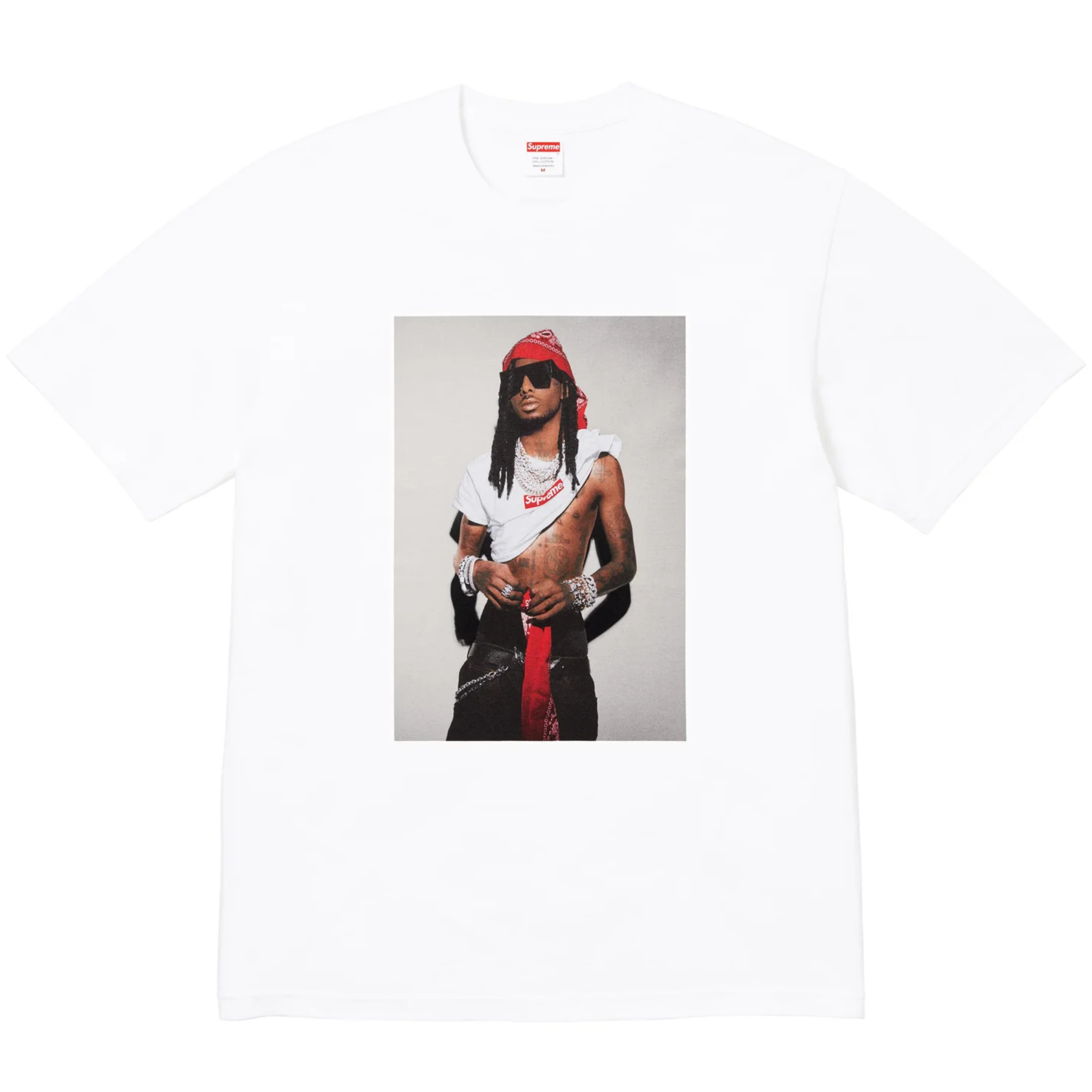 Playboi Carti Tee M ホワイト Supreme Playboi Carti Tee White – HYPESOLE