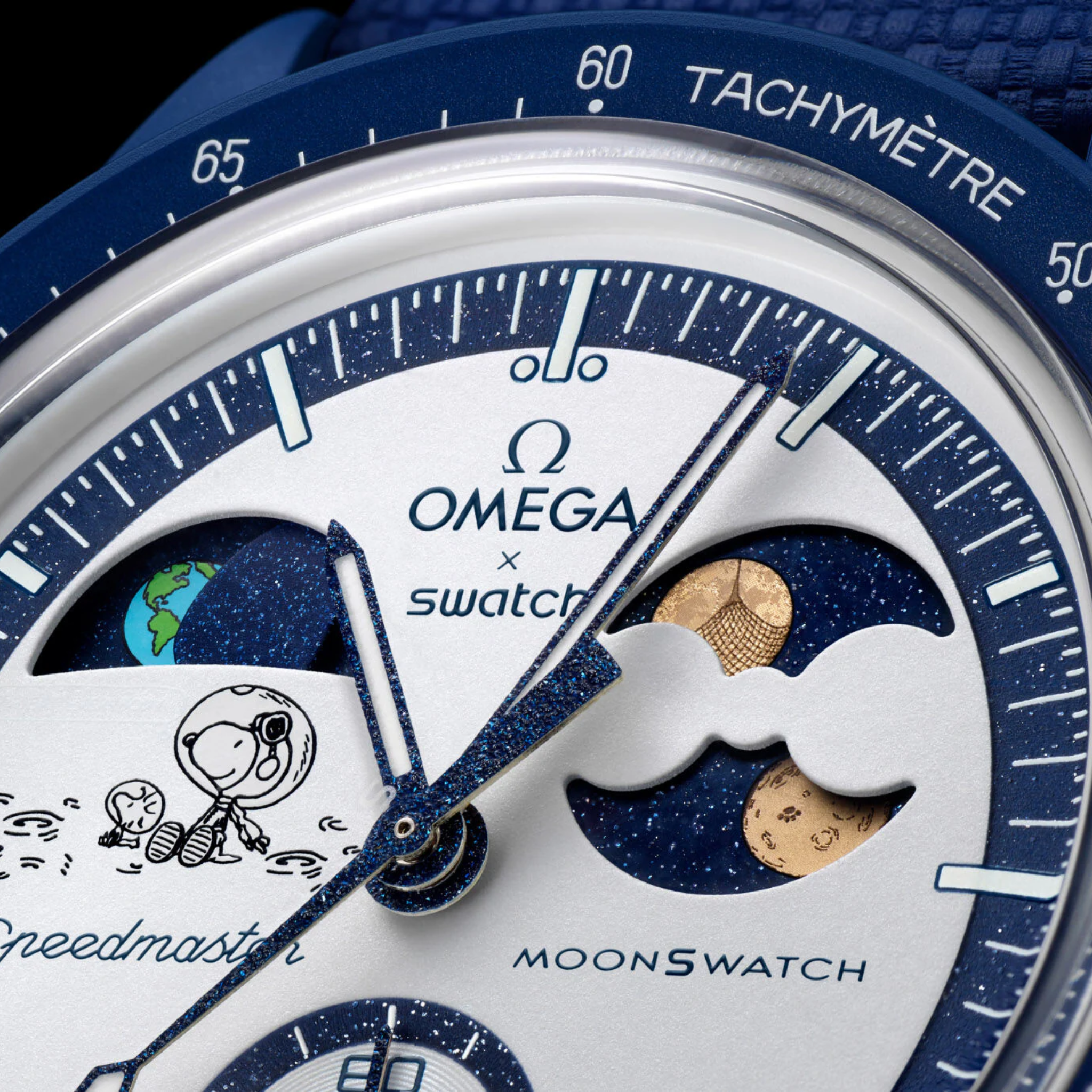 Swatch x Omega Bioceramic Moonswatch Mission To Earthphase Moonshine Gold (09.08.2025)