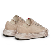 Maison Mihara Hank OG Sole Over-Dyed Canvas Low Brown