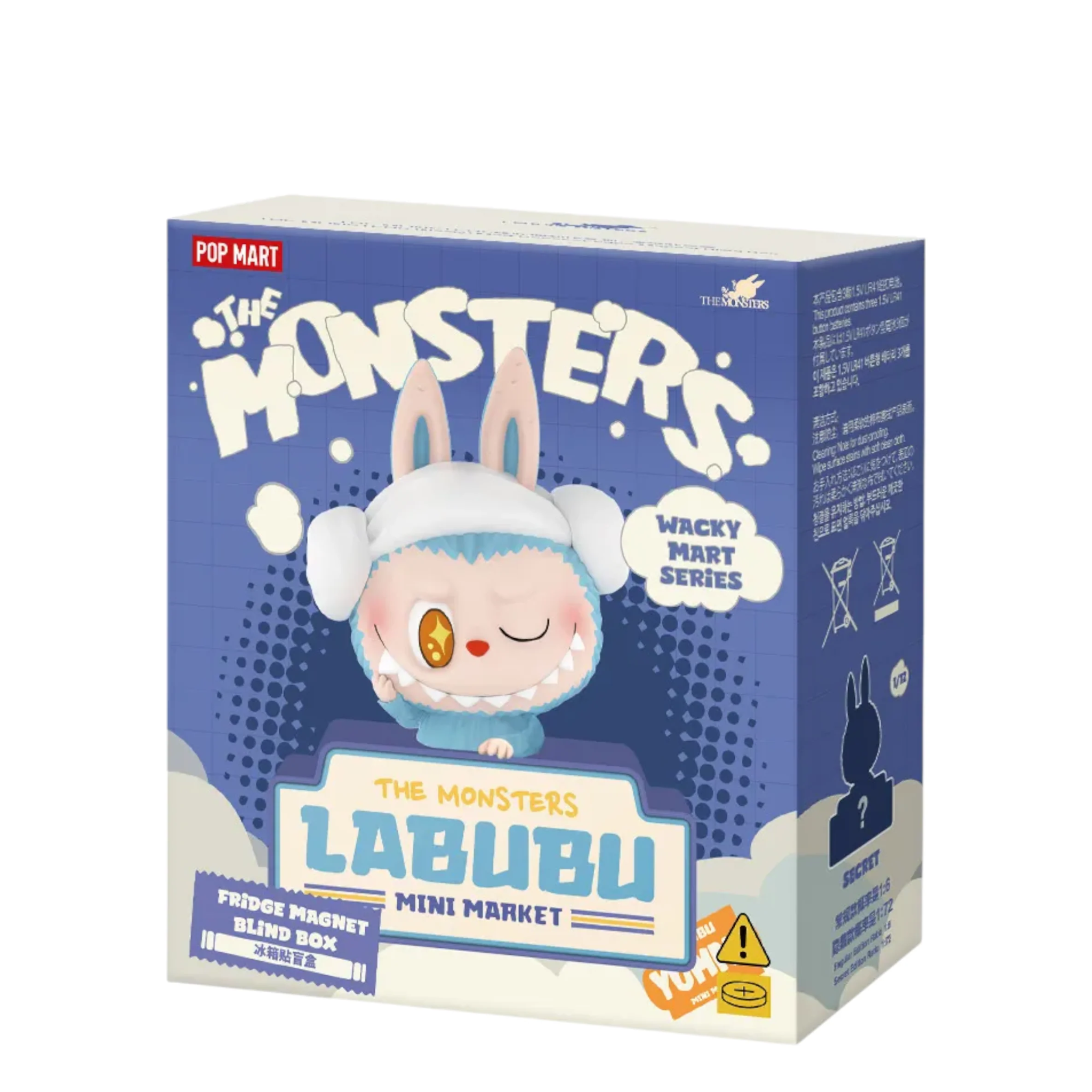 POP MART THE MONSTERS Wacky Mart　シークレット Pop Mart Labubu The Monsters Wacky Mart Series Fridge Magnet