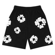 Denim Tears The Cotton Wreath Shorts Black