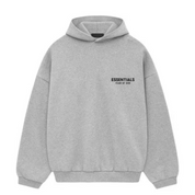 Fear of God Essentials Fleece Hoodie Light Heather Gray (FW24)