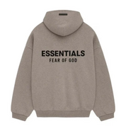 Fear of God Essentials Fleece Hoodie Heather Gray (FW24)
