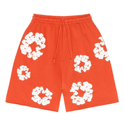 Denim Tears The Cotton Wreath Shorts Orange