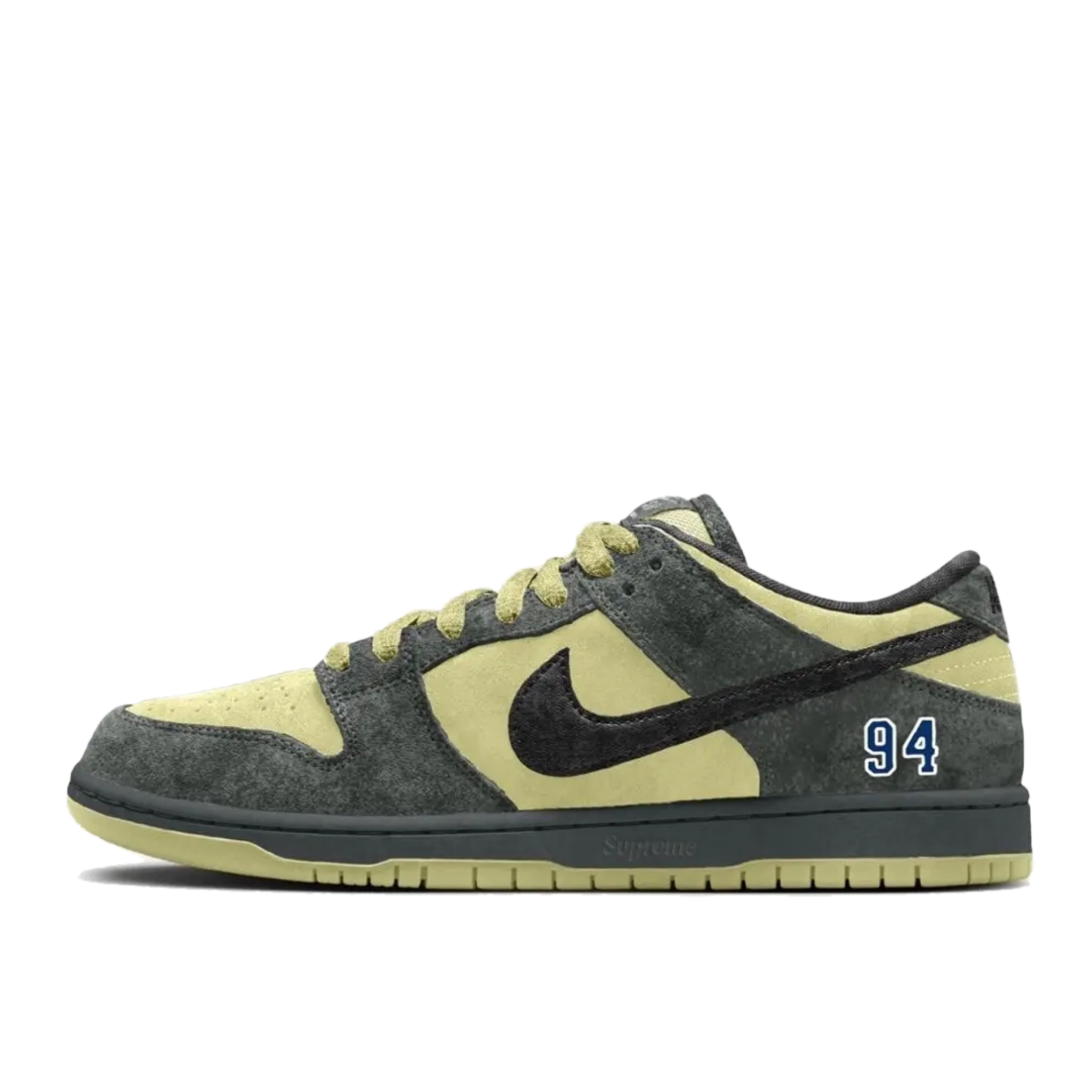 Nike SB Dunk Low x Supreme 94 Camper Green - Pełna