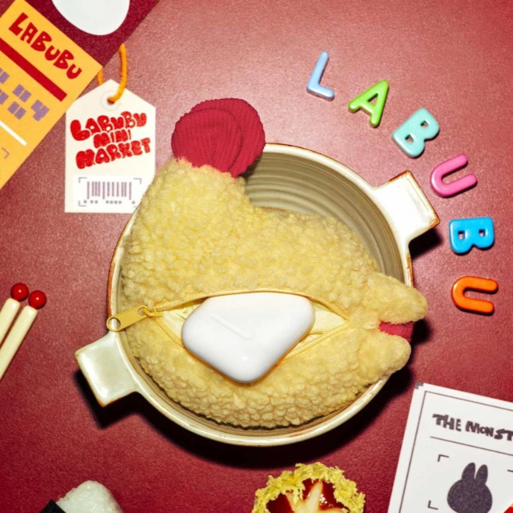 Pop Mart Labubu The Monsters Wacky Mart Series Earphone Case