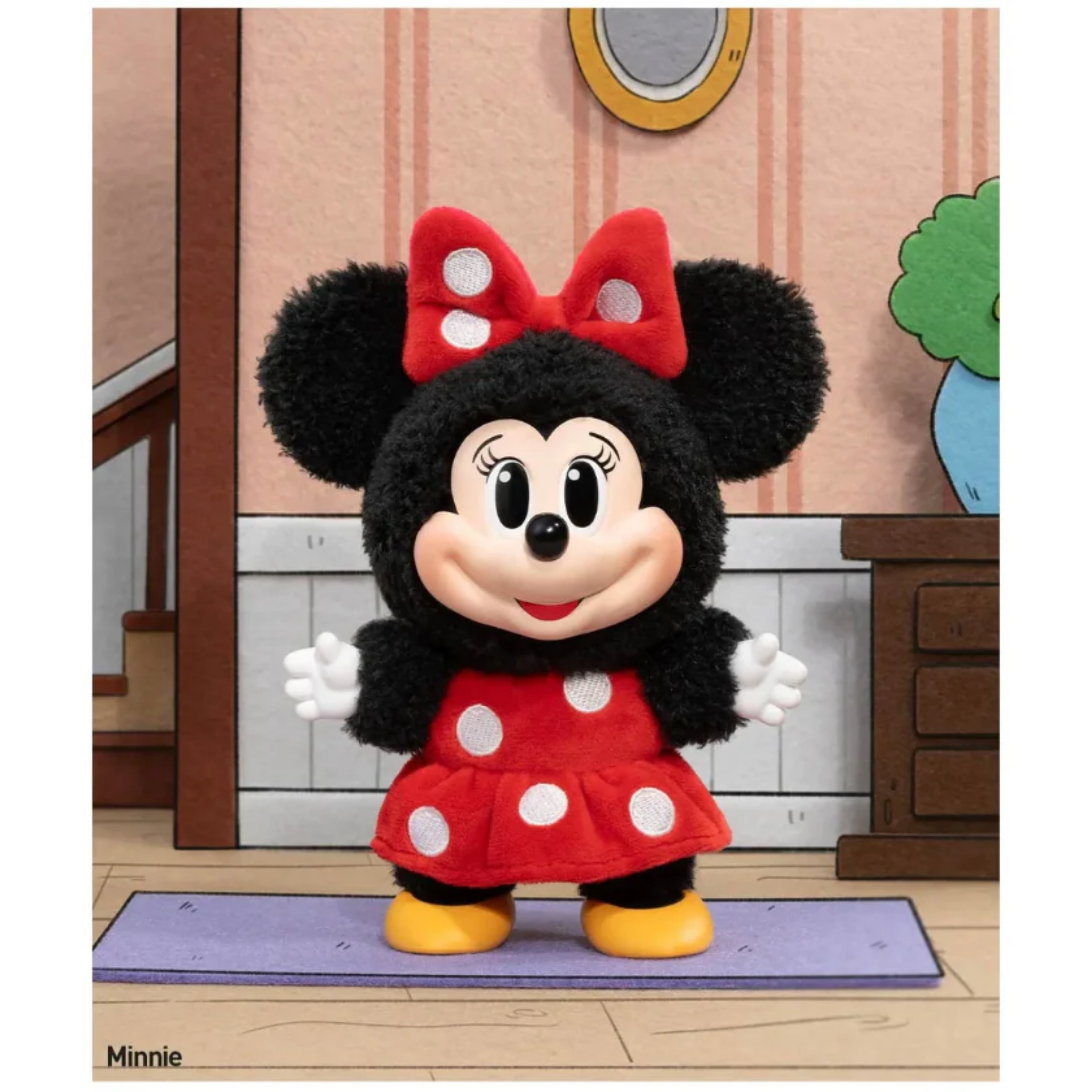 Pop Mart Disney Mickey Family Together Series Plush Keychain Sealed Case (BLINDBOX)