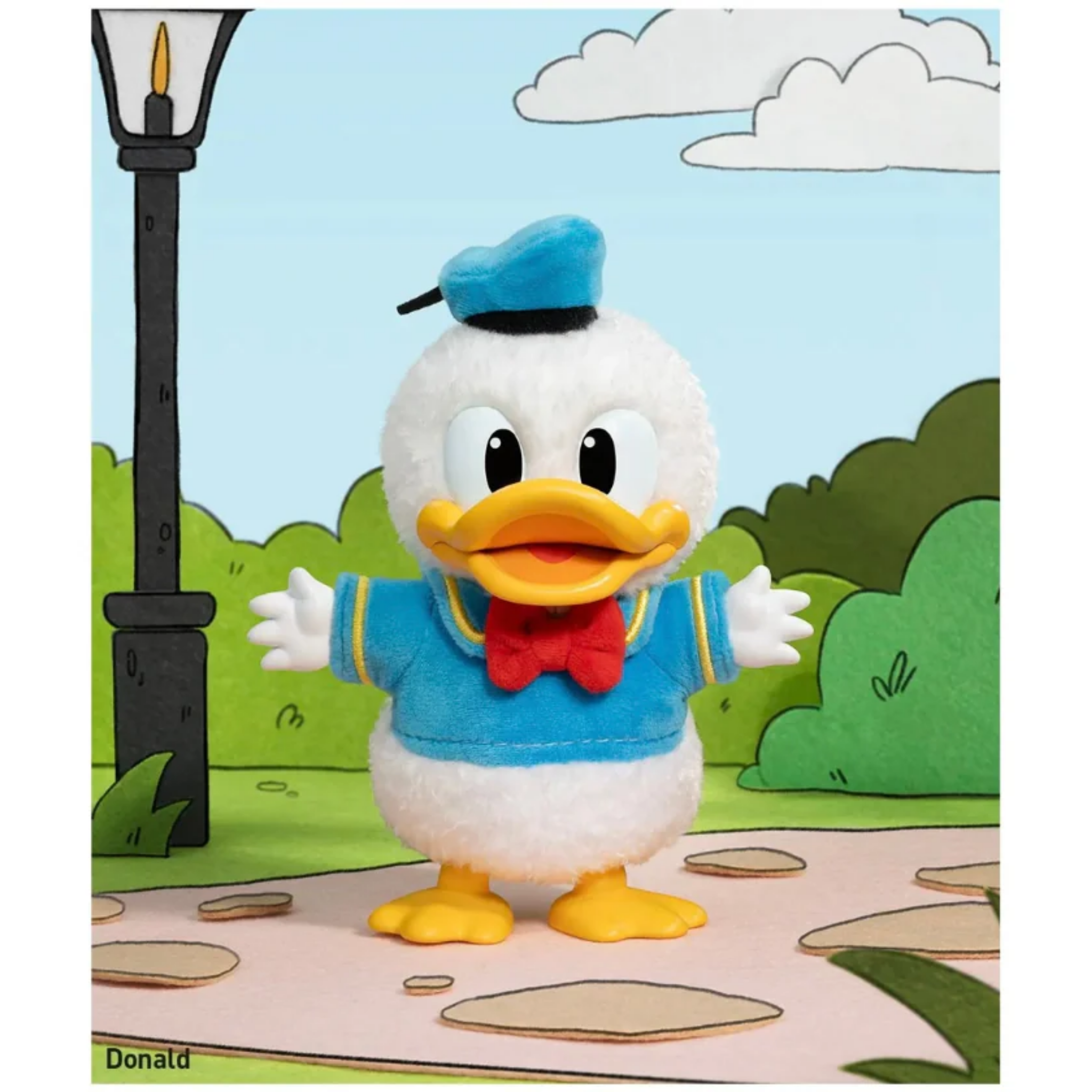 Pop Mart Disney Mickey Family Together Series Plush Keychain Sealed Case (Zestaw 8 szt.)