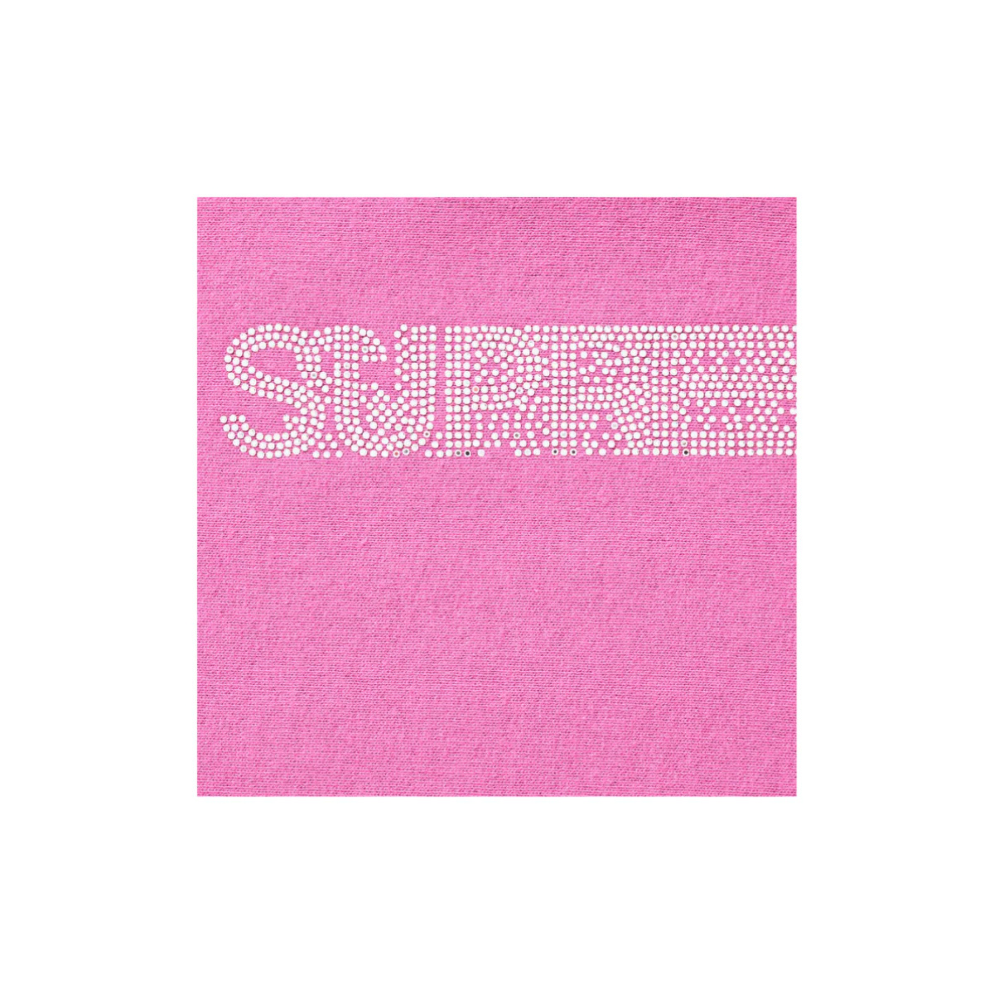 Supreme Bluza Swarovski Motion Logo Pink