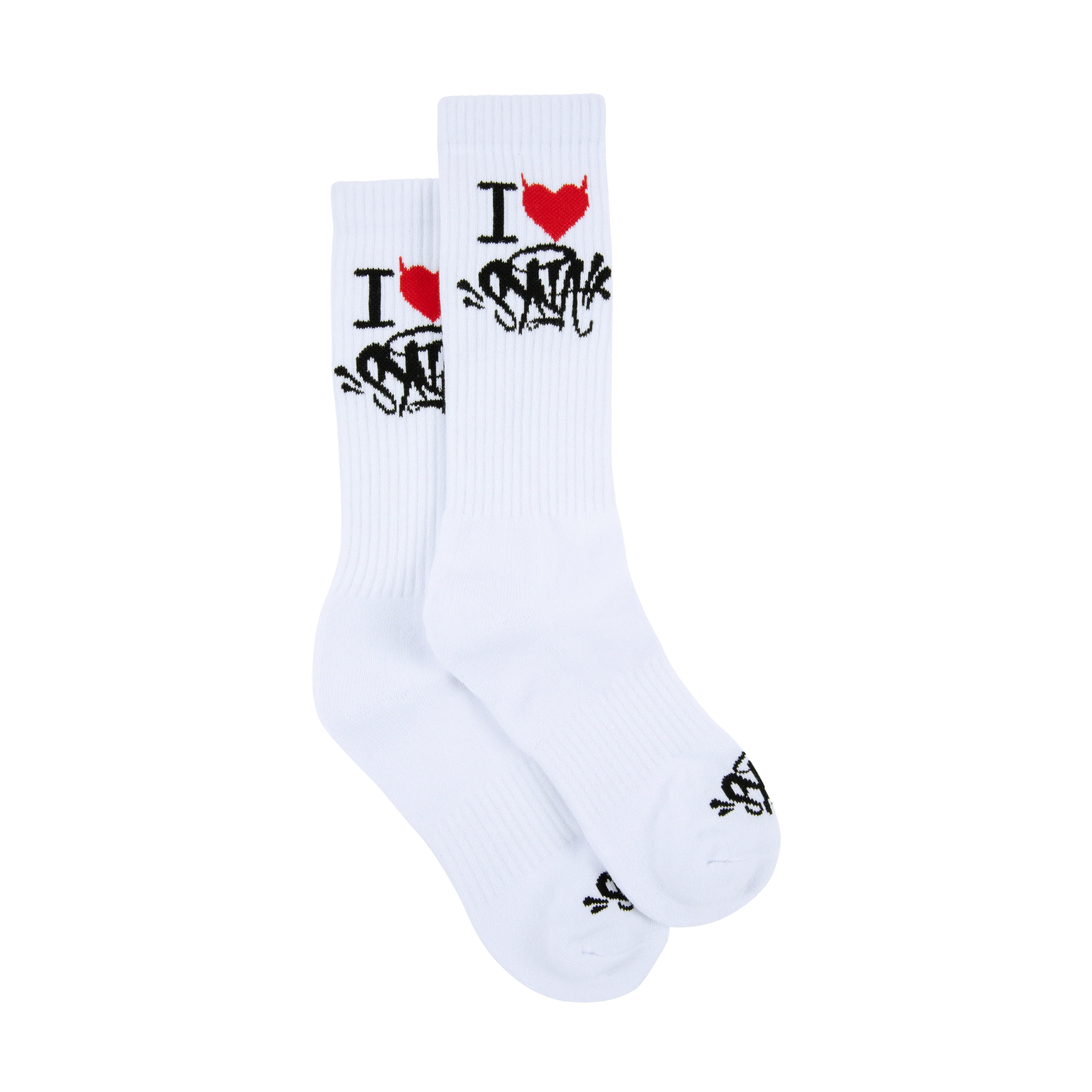 Syna World Central Cee 2PACK Skarpetki I Love Syna White
