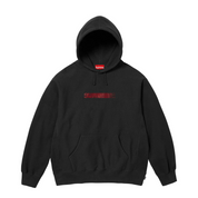 Supreme x Swarovski Motion Logo Hooded Sweatshirt Black