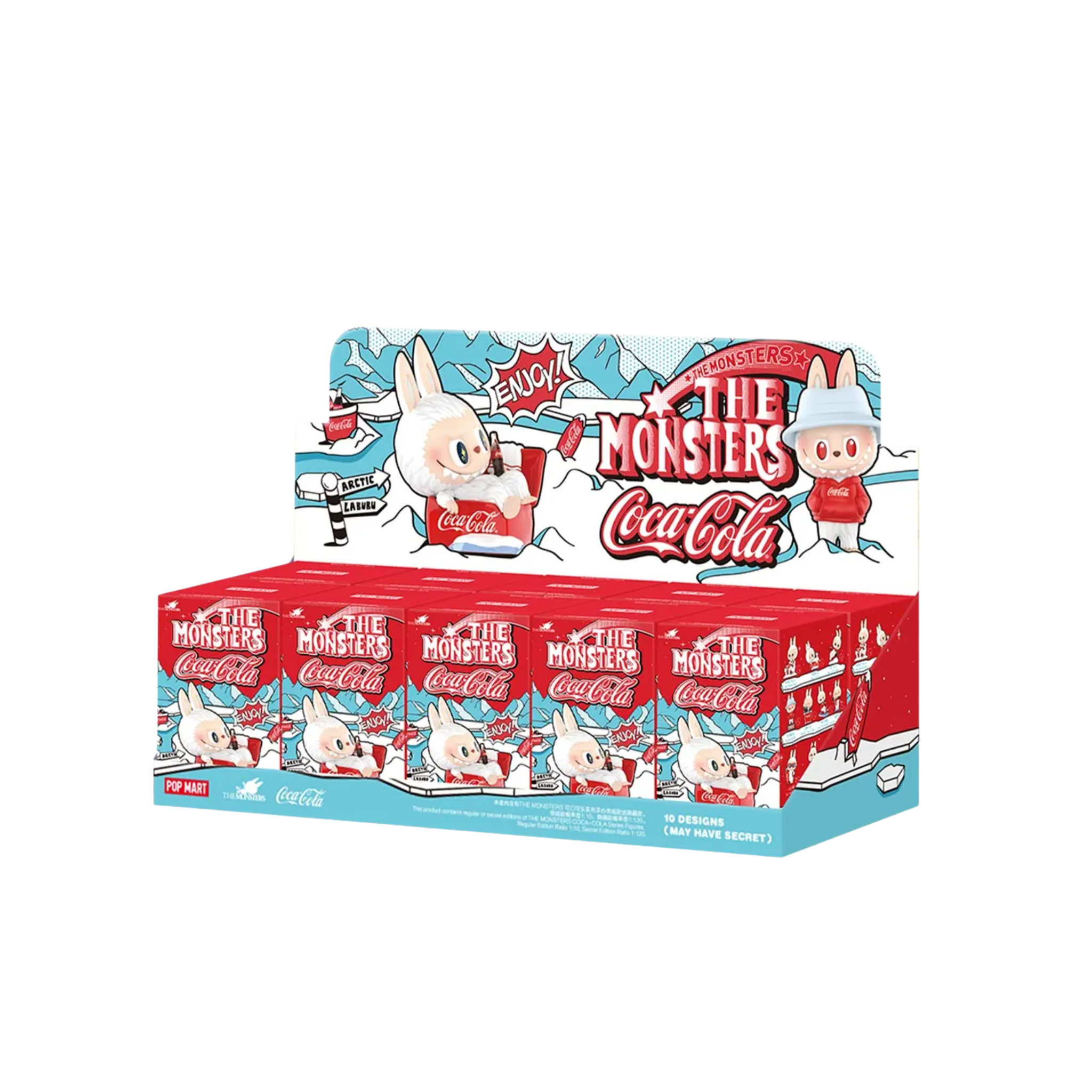 THE MONSTERS Coca-Cola シリーズ BOX ノベルティ付 Pop Mart The Monsters Labubu Coca-Cola Series Sealed Case
