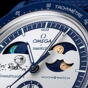Swatch x Omega Bioceramic Moonswatch Mission To Earthphase Moonshine Snoopy Gold (07.10.2025)