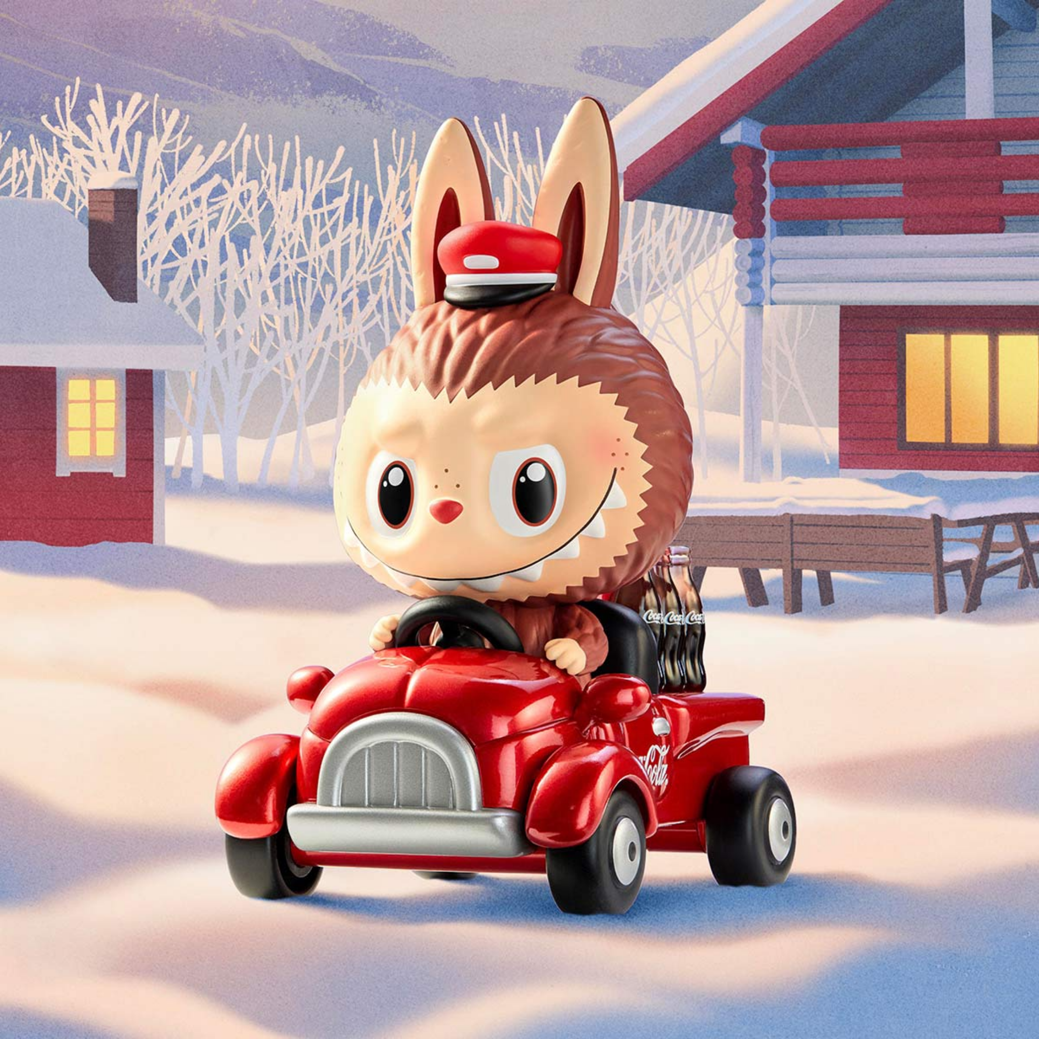 Pop Mart The Monsters Labubu Coca-Cola Series Sealed Case (Zestaw 10 szt.)