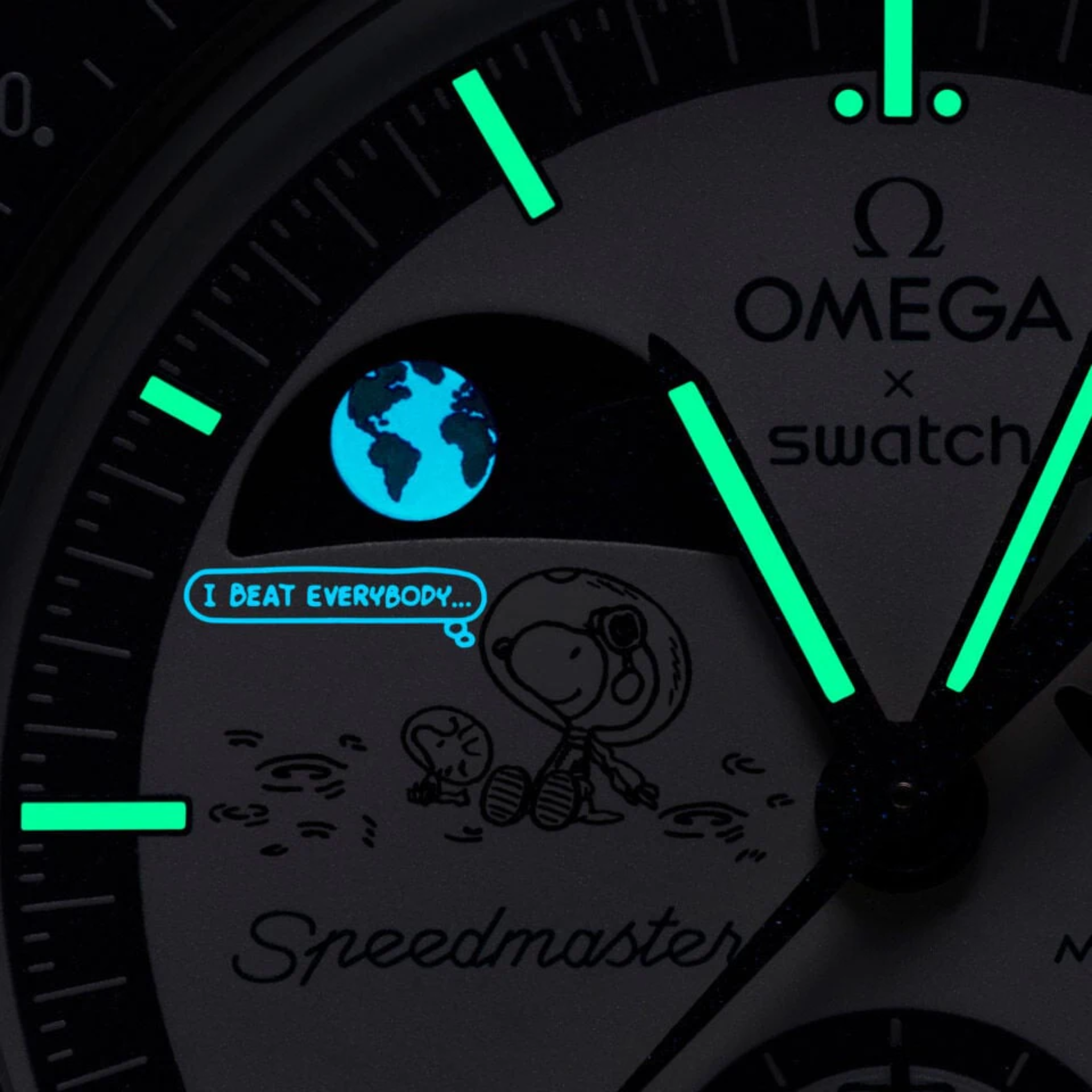Swatch x Omega Bioceramic Moonswatch Mission To Earthphase Moonshine Snoopy Gold (07.10.2025)