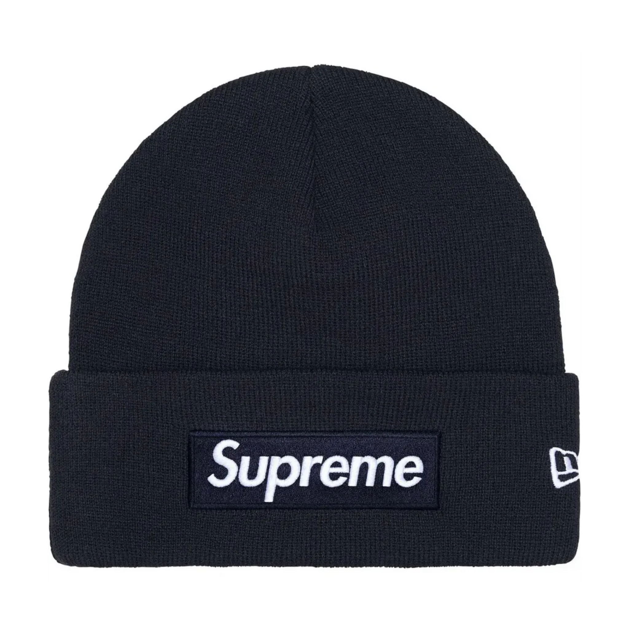 Supreme New Era Box Logo Beanie Black (FW25) – HYPESOLE