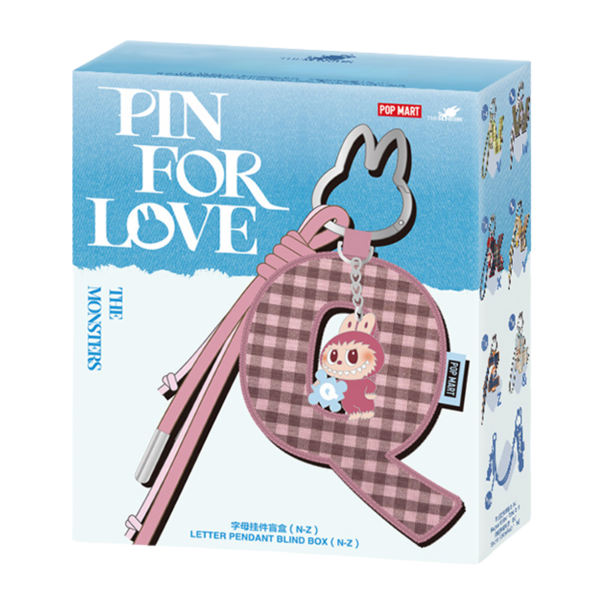 ラブブ PINFORLOVE (N-Z) アソートボックス POPMART ラブブ PIN ラブブ PINFORLOVE (N-Z) アソートボックス POPMART ラブブ PIN