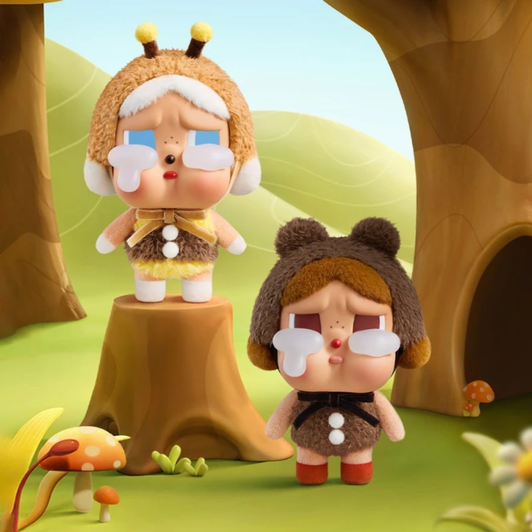 Pop Mart CryBaby Crying Again Series Vinyl Face Plush Sealed Case (BLINDBOX)