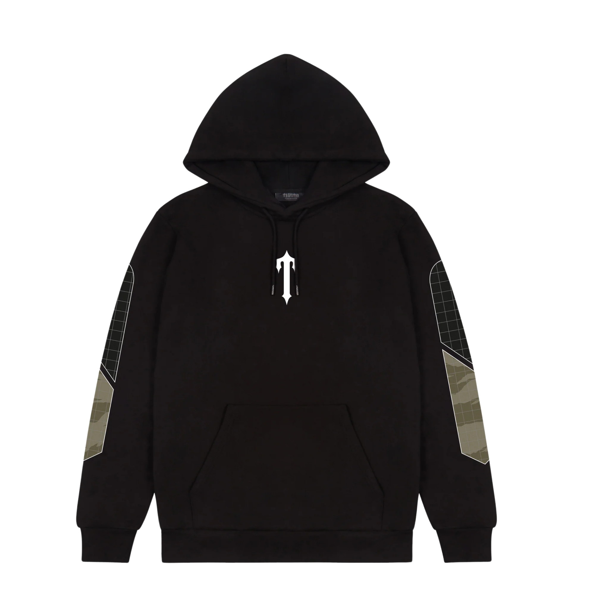 Trapstar Art Of War Camo Hoodie Black