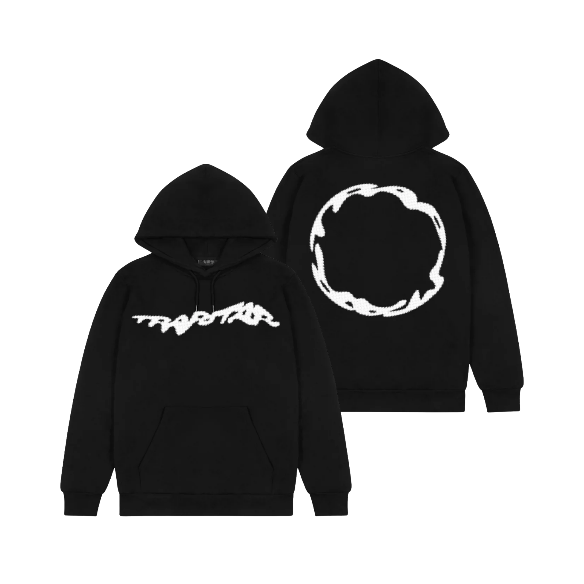 Trapstar Halftone Hoodie Black