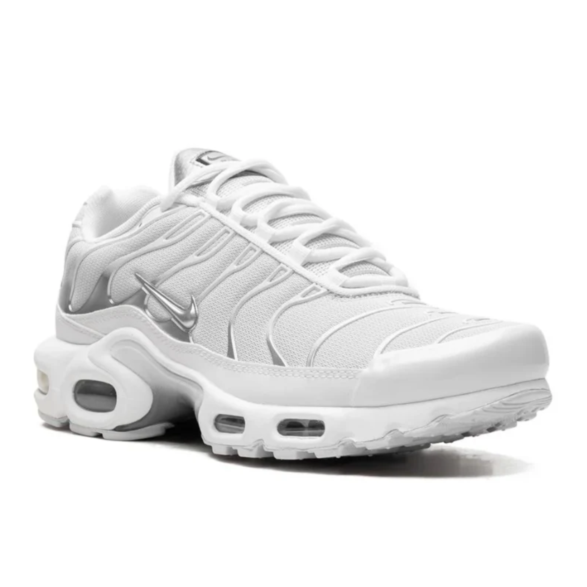Nike Air Max Plus White Metallic Silver