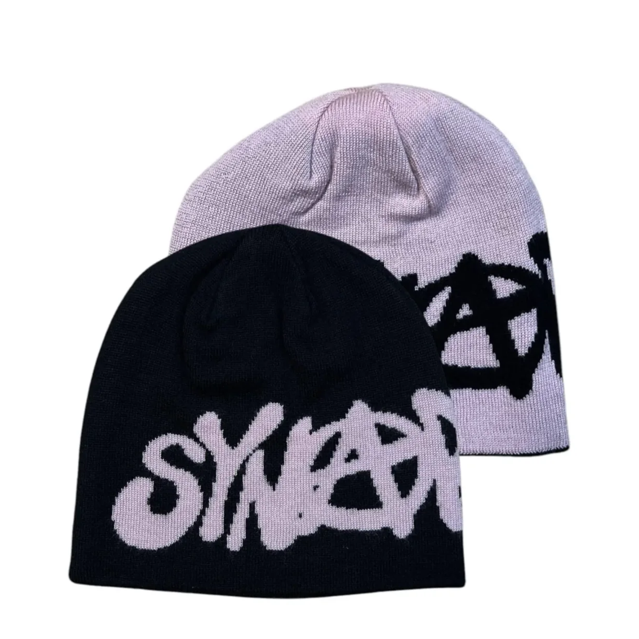 Syna World Central Cee Reversible Beanie Black Golden Rose – HYPESOLE