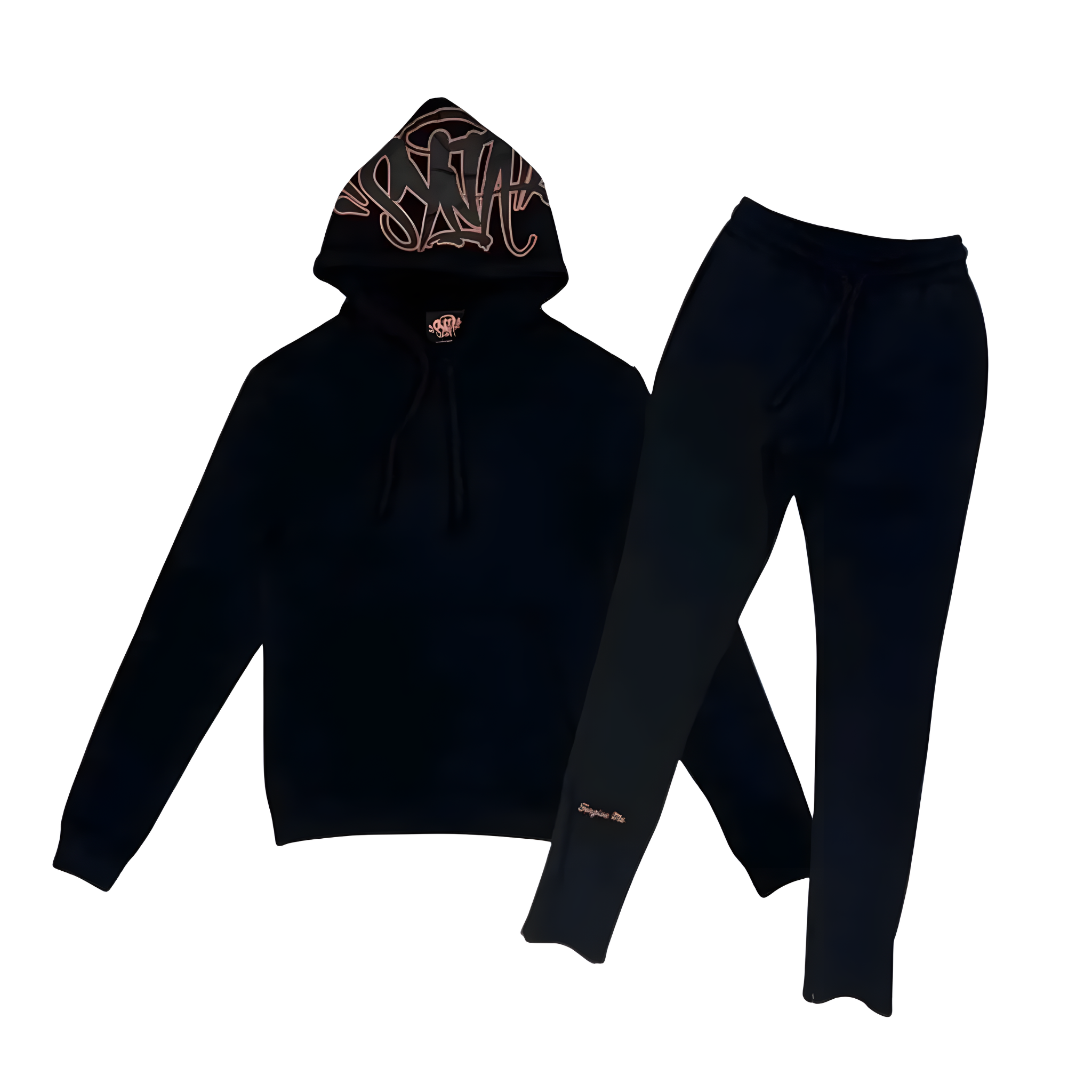 Syna World Central Cee Team Syna Tracksuit Black Golden Rose