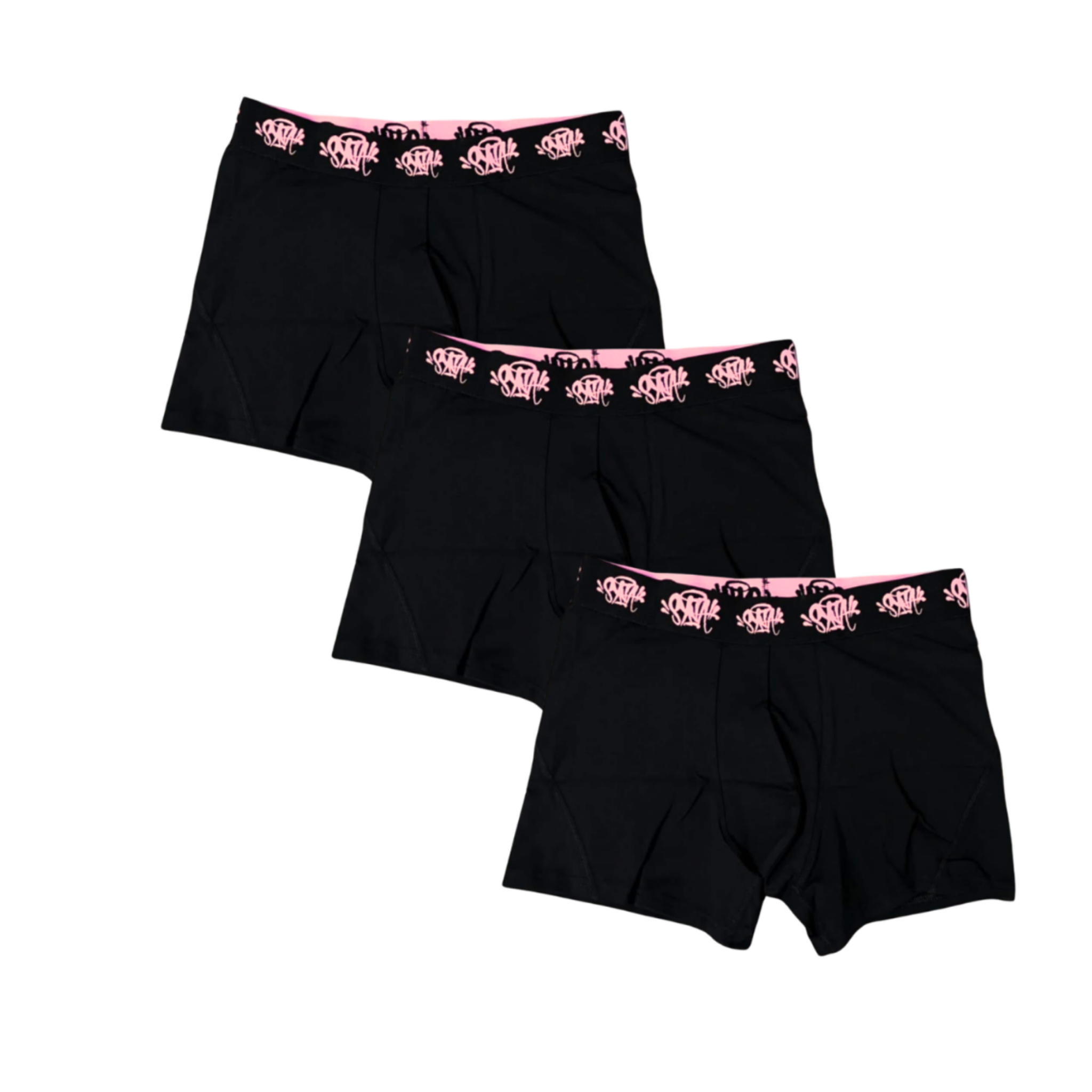 Syna World Central Cee 3PACK Boxerki Black - Pełna rozmiarówka