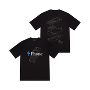 Trapstar T Phone Tee Black
