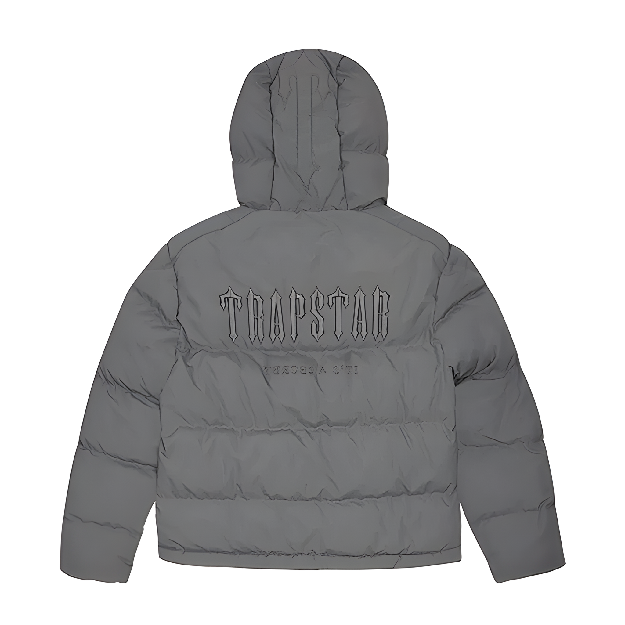 Trapstar Decoded Hooded Puffer 2.0 Jacket Reflective - Pełna 