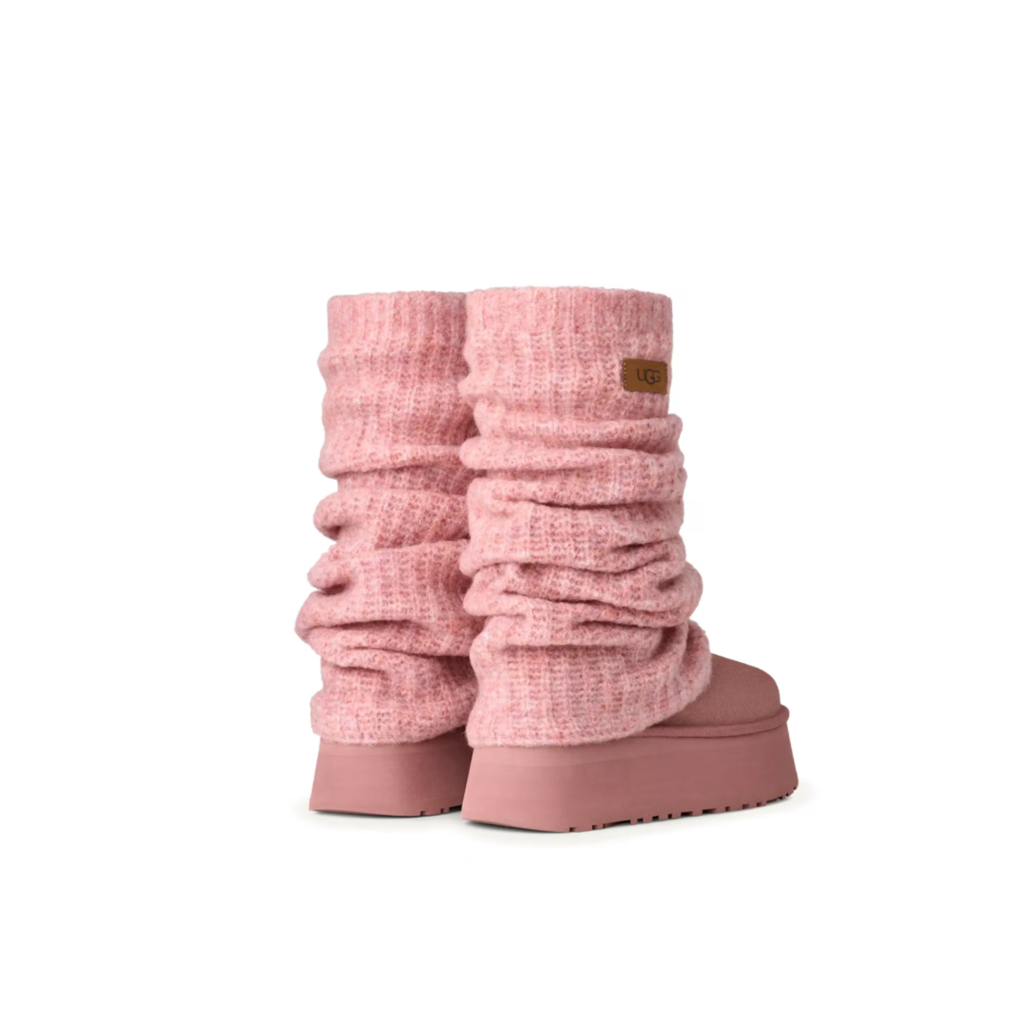 Ugg Classic Mini Dipper Legwarmer Boot Pink Dawn