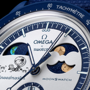 Swatch x Omega Bioceramic Moonswatch Mission To Earthphase Moonshine Gold