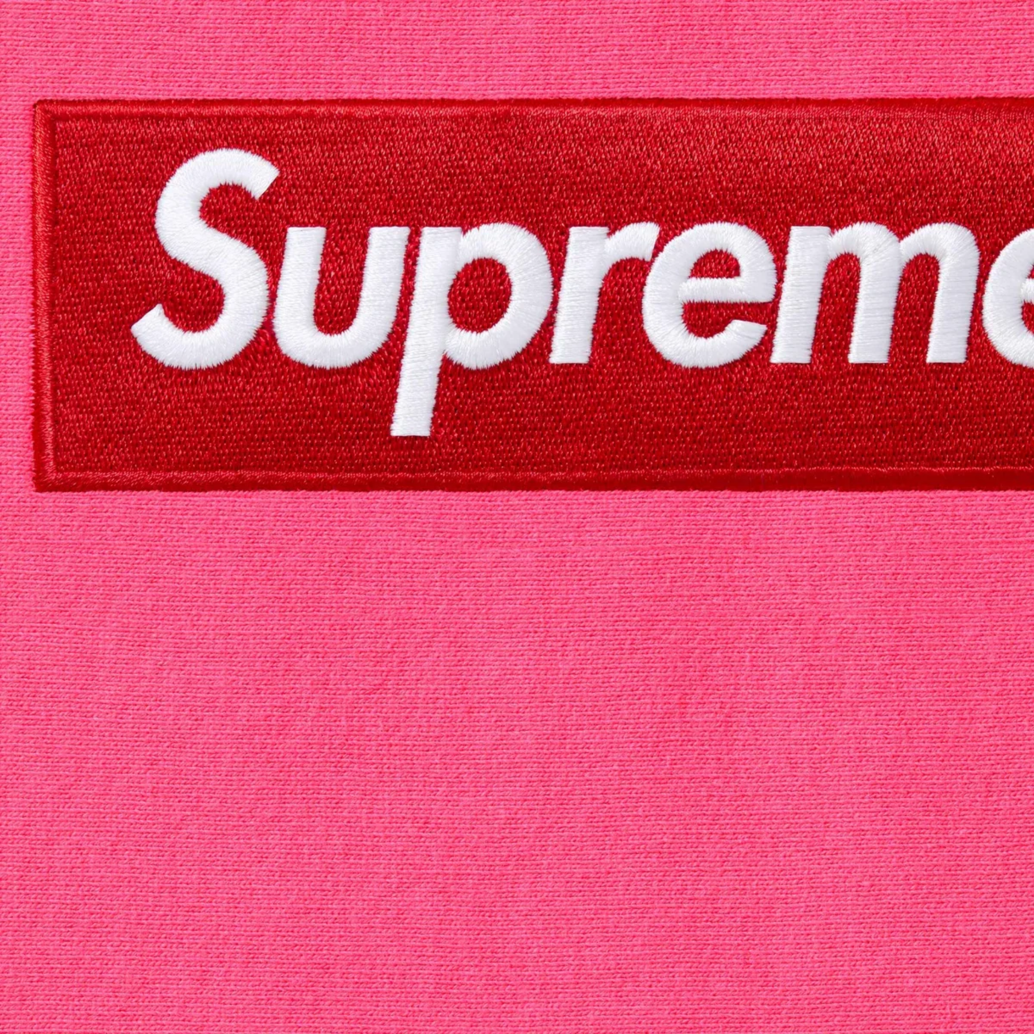 Supreme Box Logo Hooded Sweatshirt Magenta (FW25)