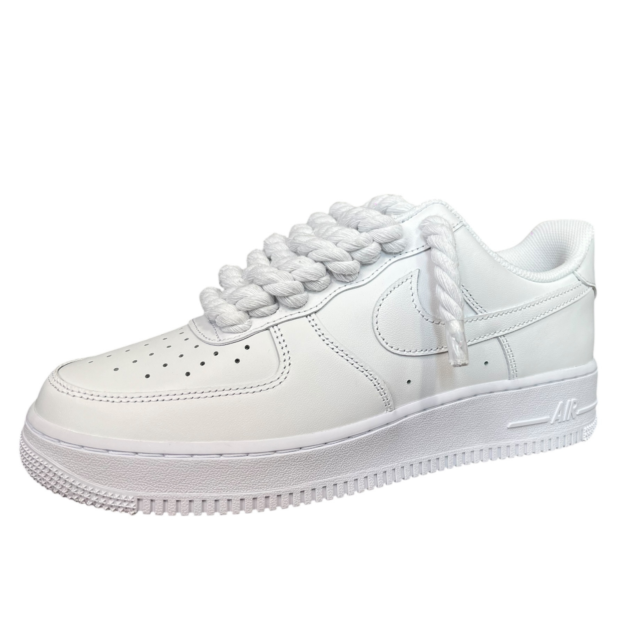 Nike Air Force 1 White Rope Laces White