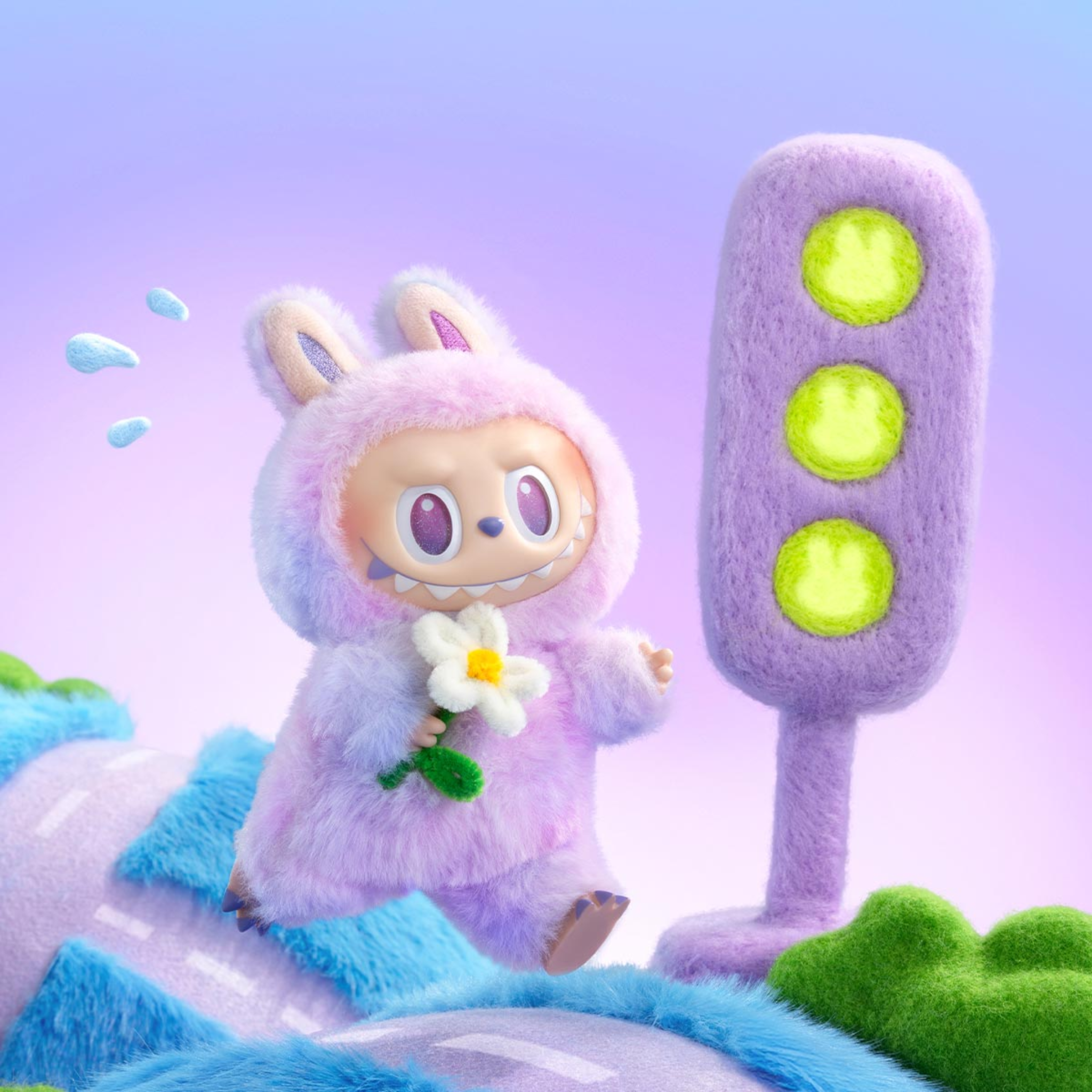 Pop Mart Labubu The Monsters Big into Energy Series Vinyl Plush Pendant Sealed Case (BLINDBOX)