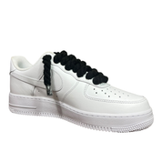 Nike Air Force 1 White Rope Laces Black