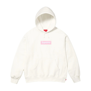 Supreme Box Logo Hooded Sweatshirt White (FW25)