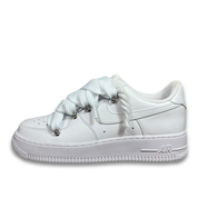 Nike Air Force 1 White Double Rope Laces White/White