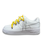 Nike Air Force 1 White Double Rope Laces White/Yellow