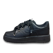 Nike Air Force 1 Black Double Rope Laces Black/Black