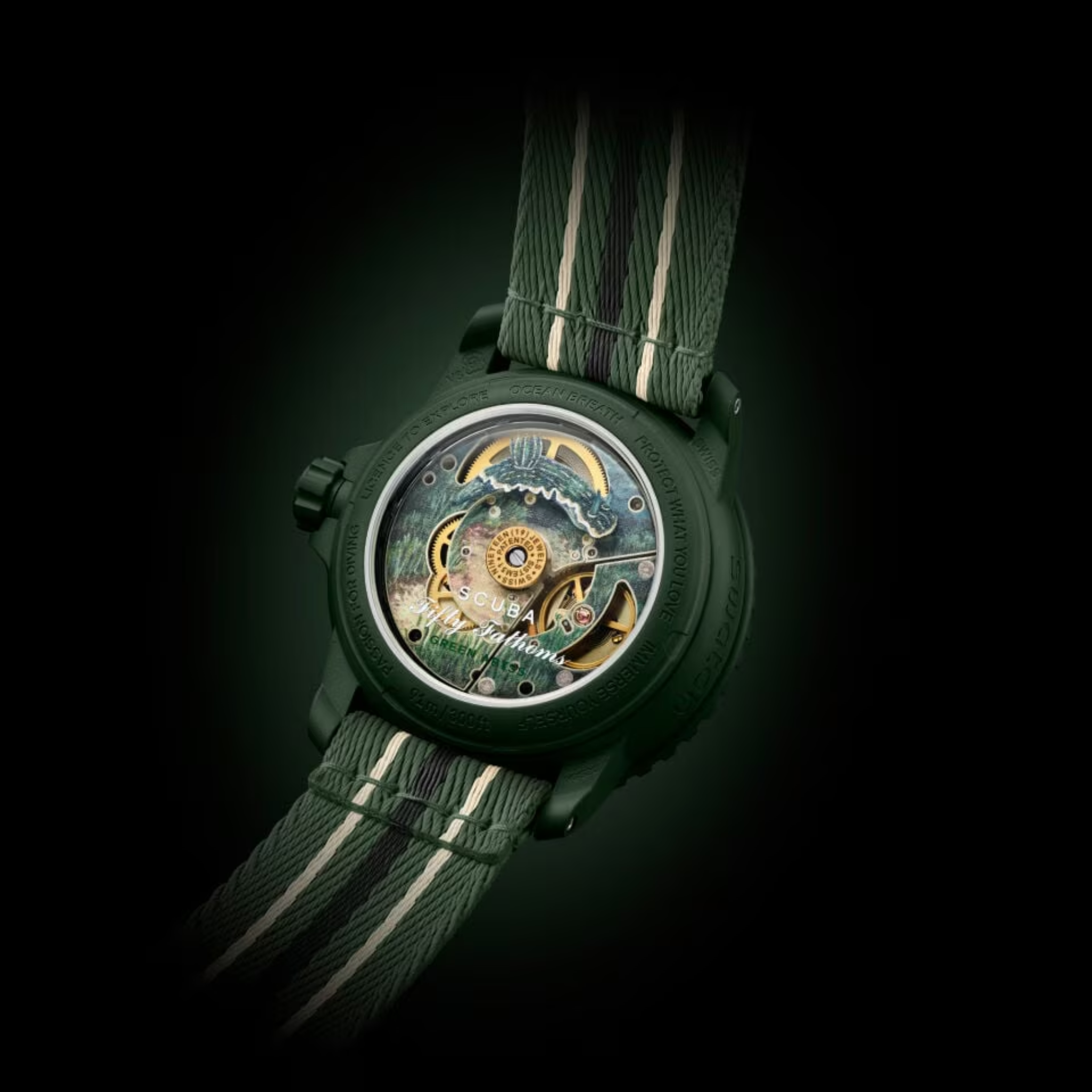 Blancpain x Swatch Scuba Fifty Fathoms Green Abyss