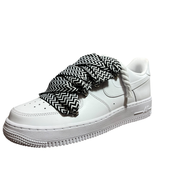 Nike Air Force 1 Double Rope Laces Lanvin White Black