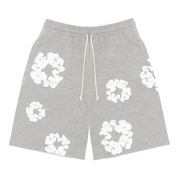 Denim Tears The Cotton Wreath Shorts Grey