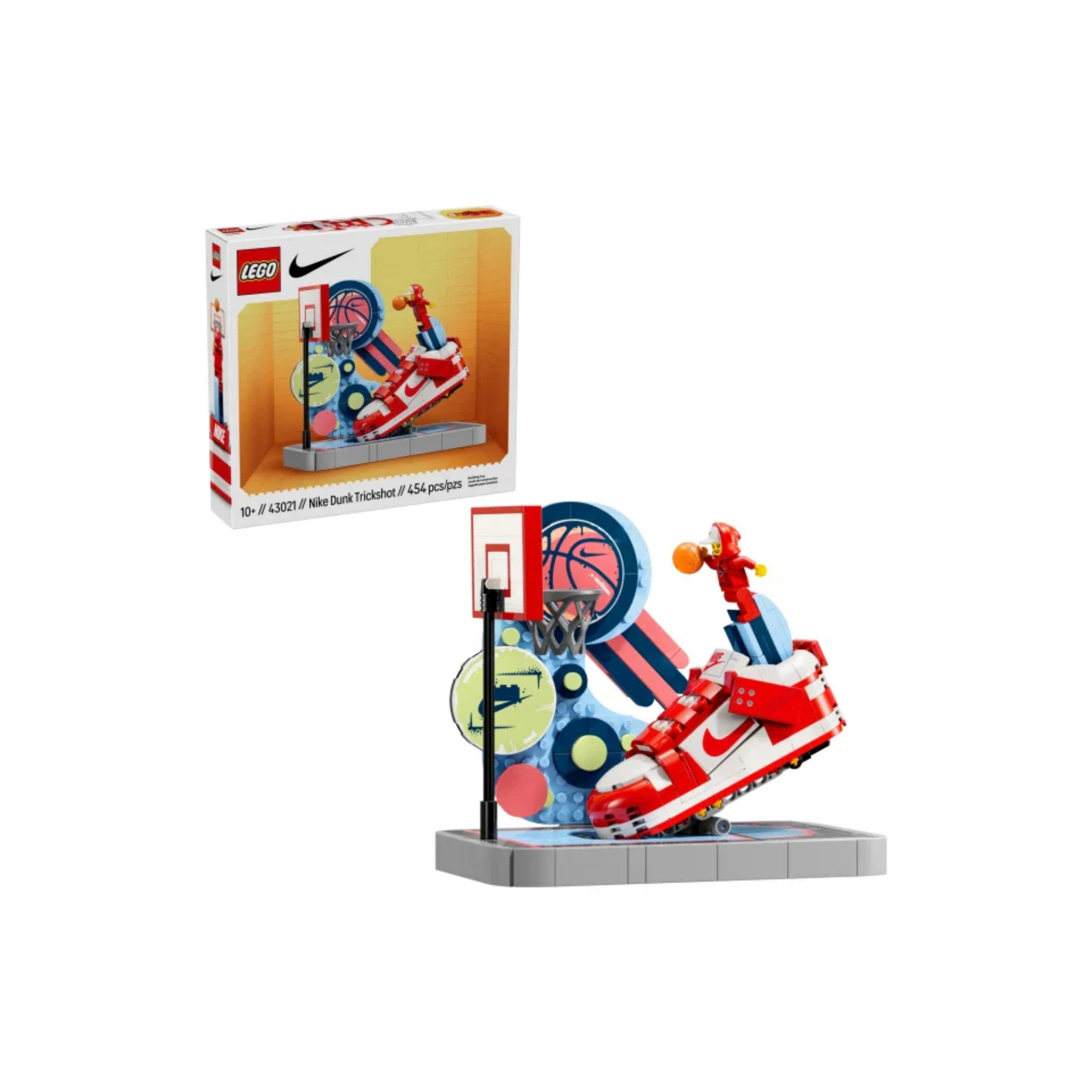 LEGO Nike Dunk Trickshot Set 43021