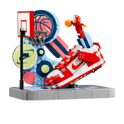 LEGO Nike Dunk Trickshot Set 43021