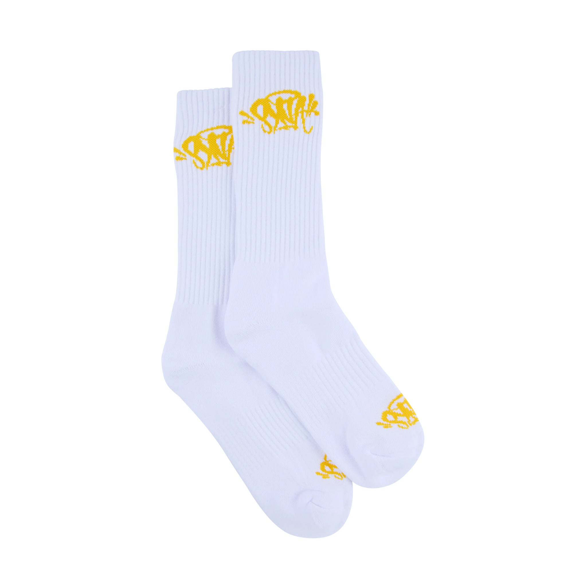 Syna World Central Cee 2PACK Skarpetki White Yellow