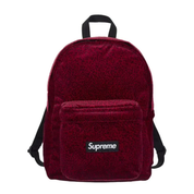 Plecak Supreme Velvet Backpack Red Leopard