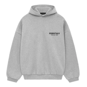 Fear of God Essentials Fleece Hoodie Light Heather Gray (FW24)