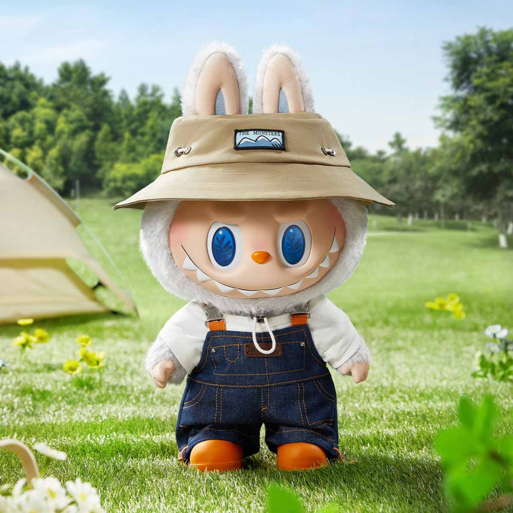 新品未使用 Labubu THE MONSTERS FALL IN WILD Pop Mart Labubu The Monsters Fall In Wild Vinyl Plush Doll